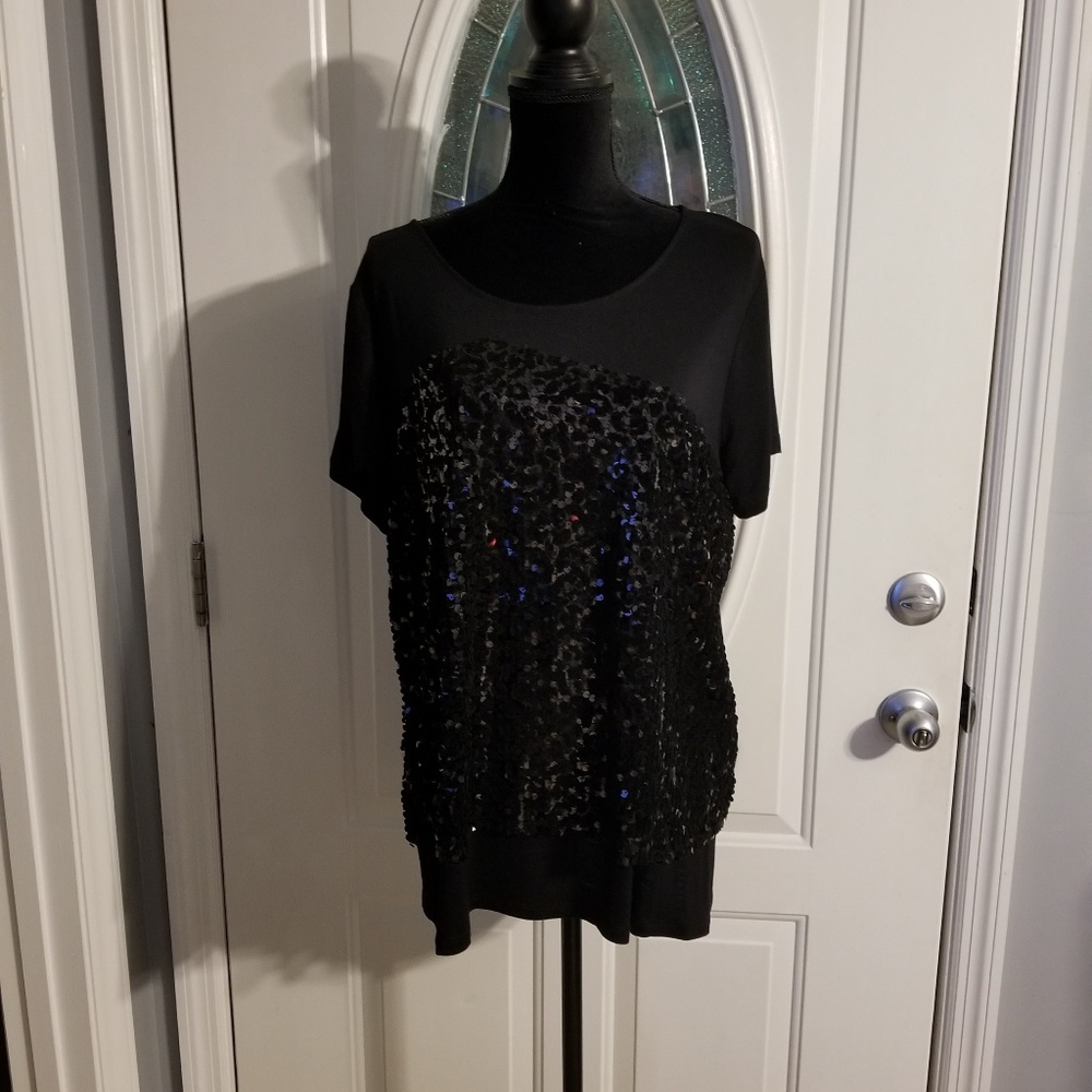 Sequin Blouse